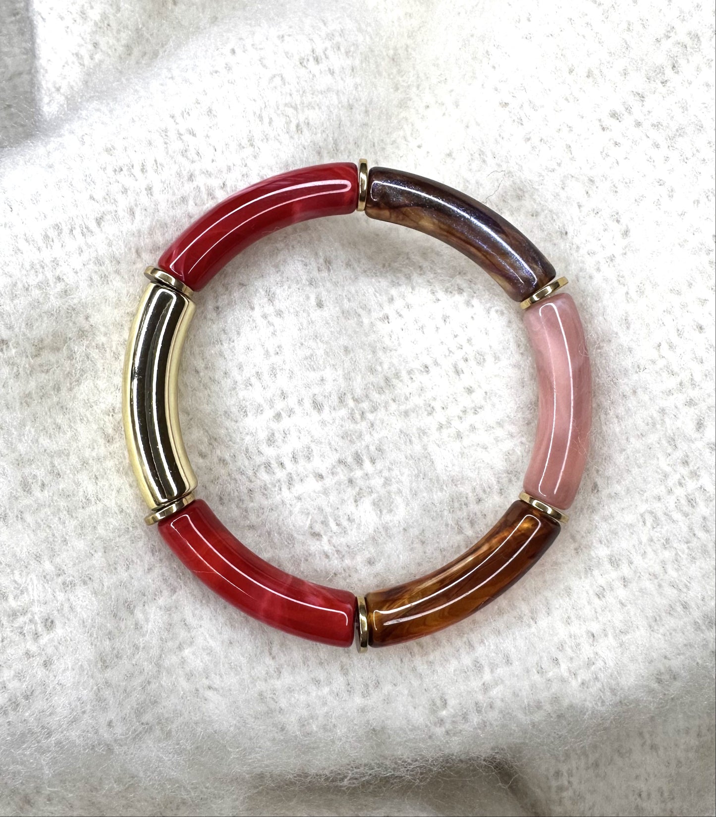 Bracelet AUBIN red