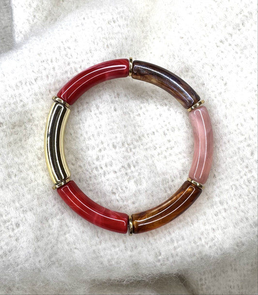 Bracelet AUBIN red